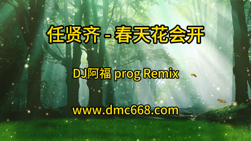 任贤齐 – 春天花会开 (DJ阿福 Remix)-DMC视频舞曲