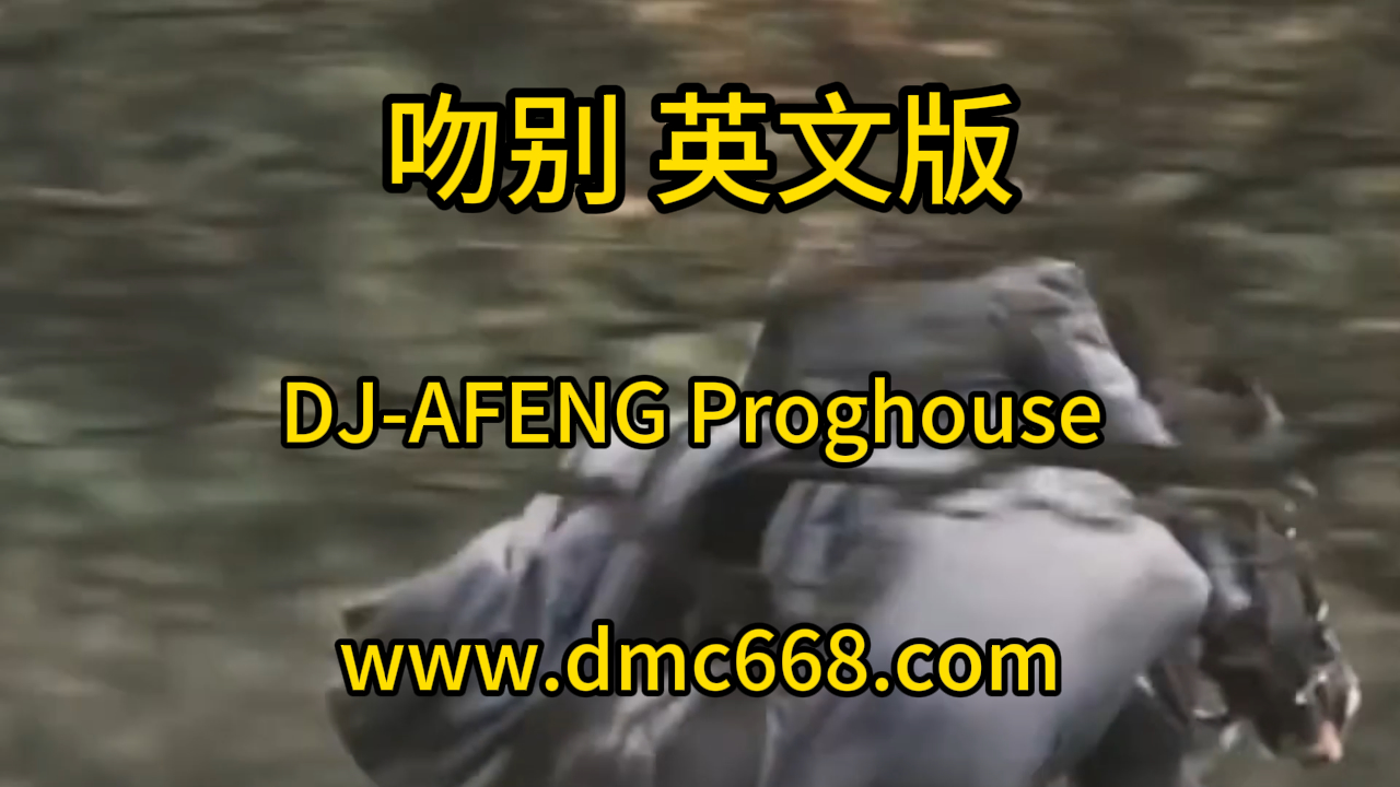 吻别英文版-DJ-AFENG-DMC视频舞曲