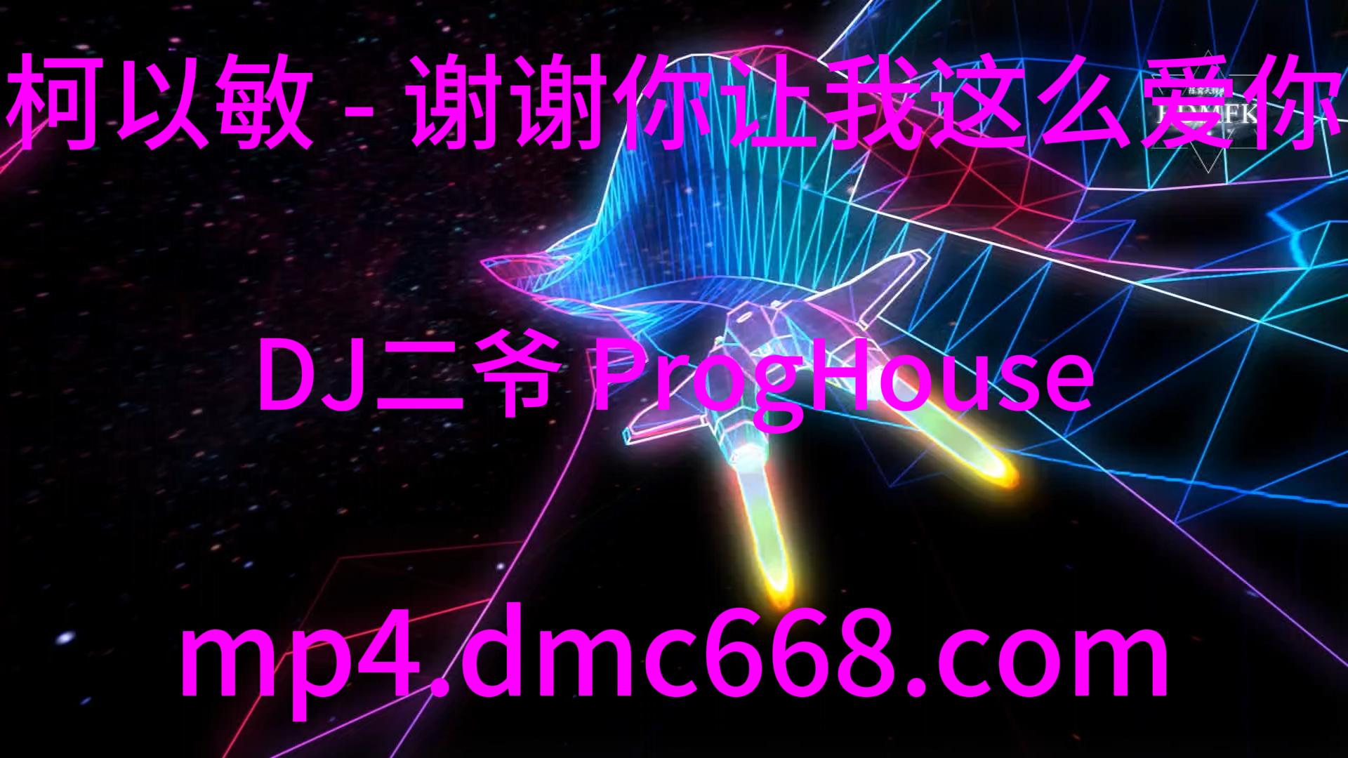 柯以敏 – 谢谢你让我这么爱你(DJ二爷 ProgHouse Rmx 2022)-DMC视频舞曲