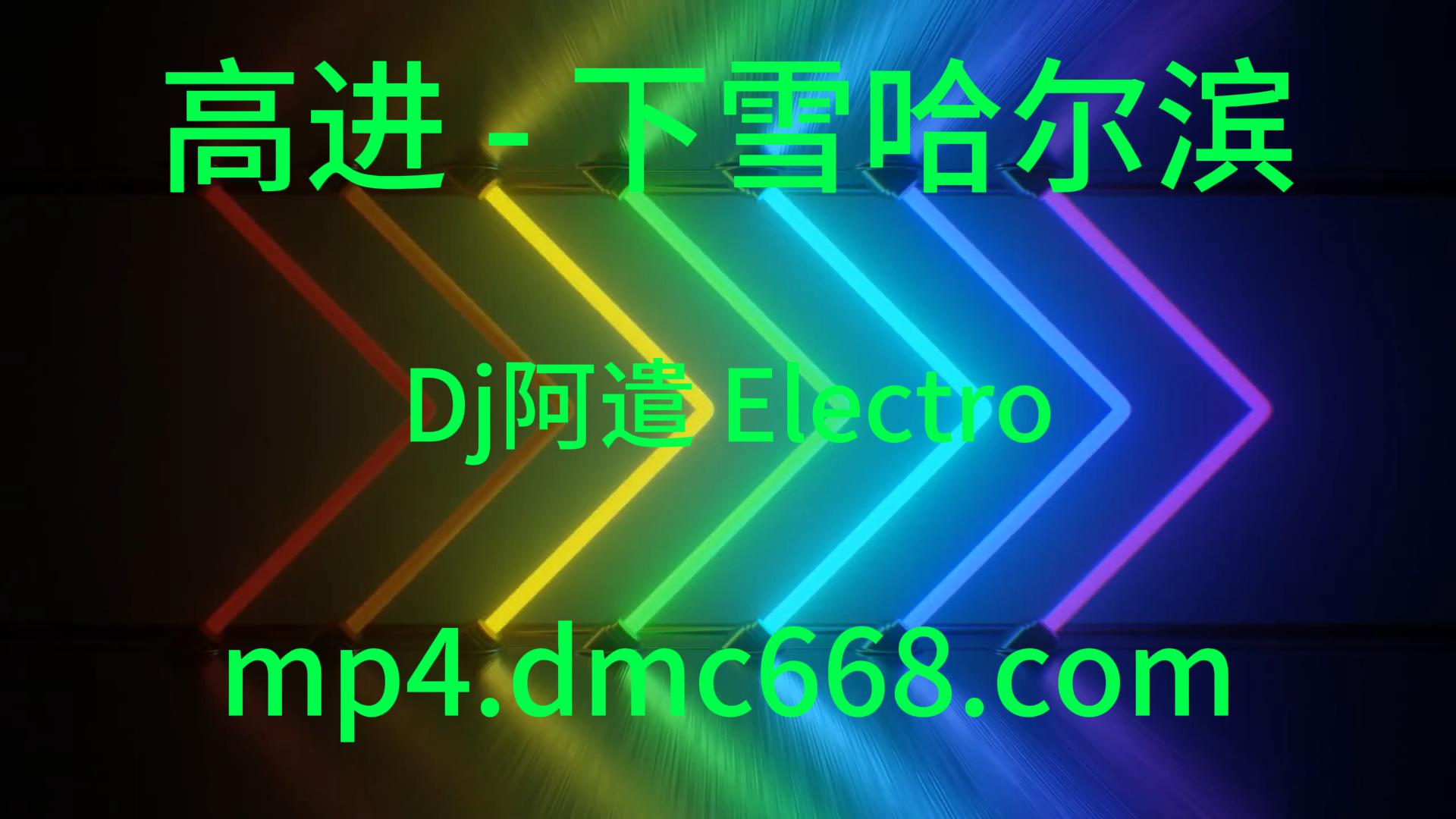 高进 – 下雪哈尔滨(Dj阿遣 Electro Mix 男)-DMC视频舞曲