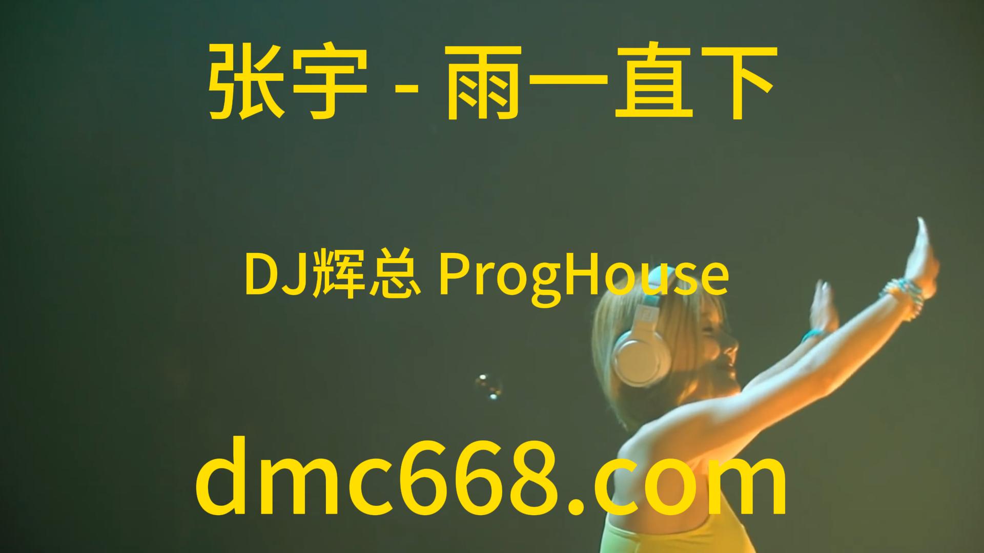 张宇 – 雨一直下(DJ辉总 ProgHouse Rmx 2023)-DMC视频舞曲