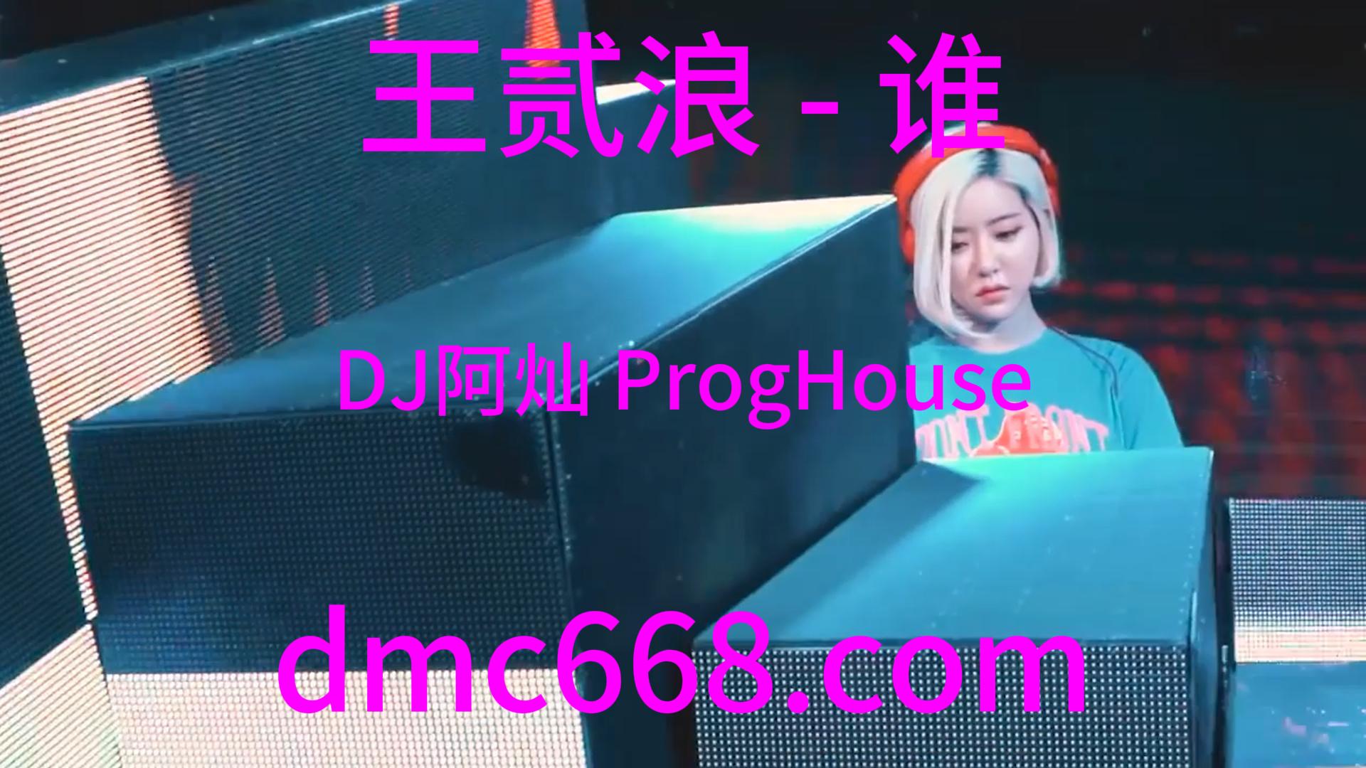 王贰浪 – 谁(DJ阿灿 ProgHouse Rmx 2023)-DMC视频舞曲