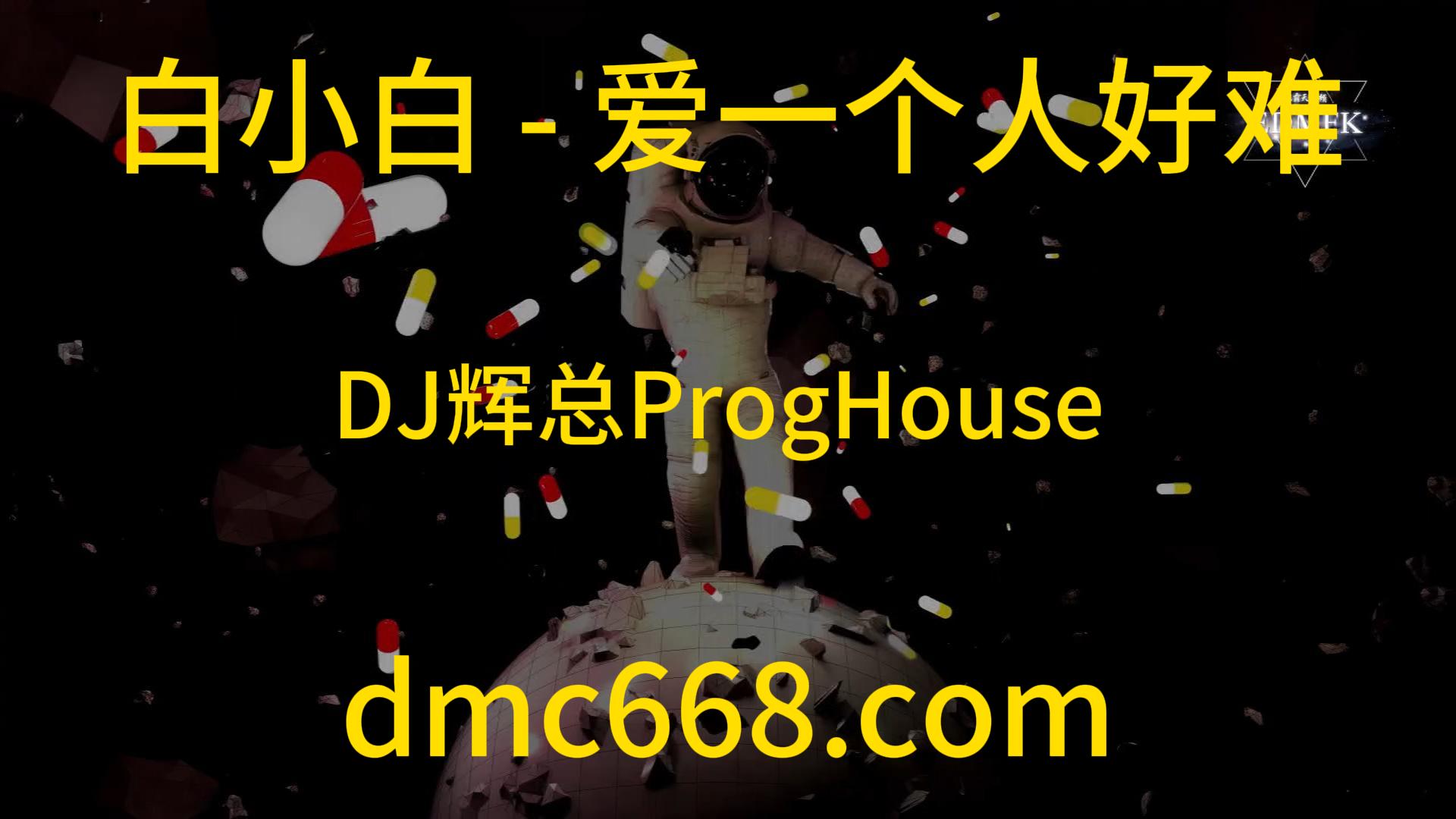 白小白 – 爱一个人好难（DJ辉总ProgHouse ReMix)-DMC视频舞曲