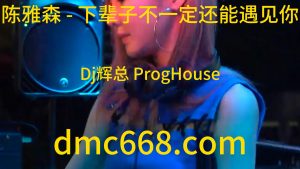 陈雅森 - 下辈子不一定还能遇见你(Dj辉总 ProgHouse Rmx 2023)-DMC视频舞曲
